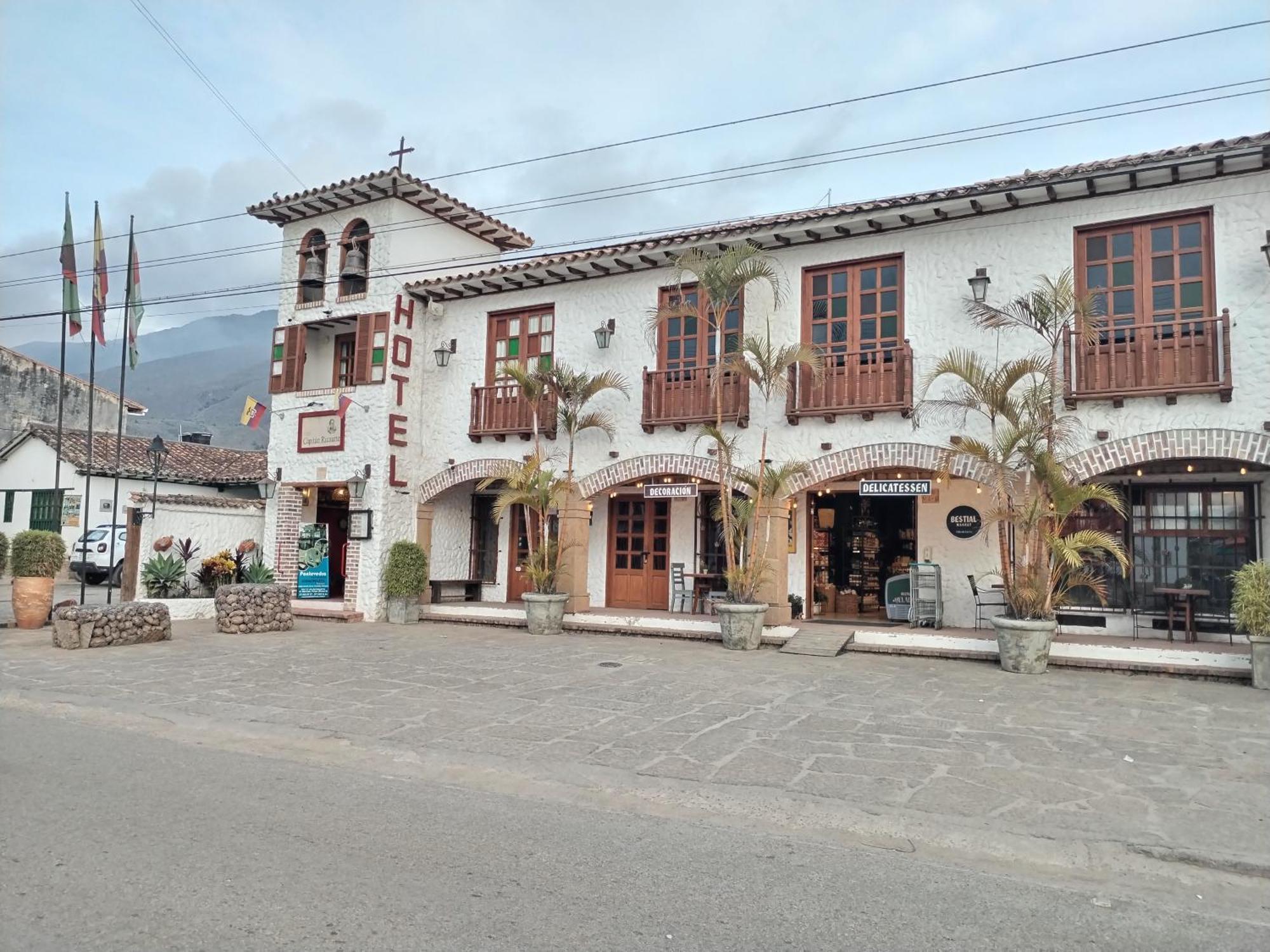 Hotel Capitan Ricaurte Villa de Leyva Kültér fotó