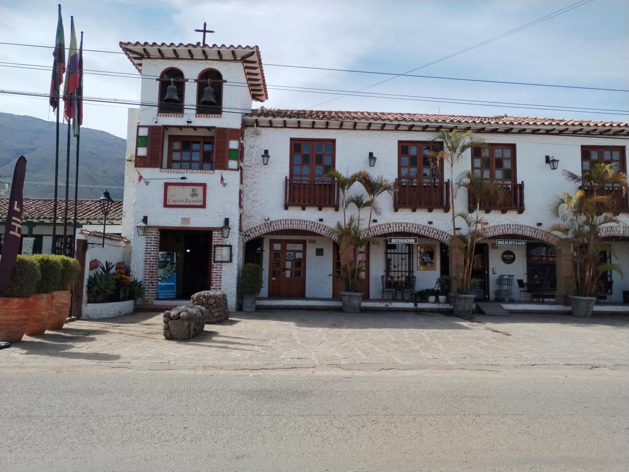 Hotel Capitan Ricaurte Villa de Leyva Kültér fotó