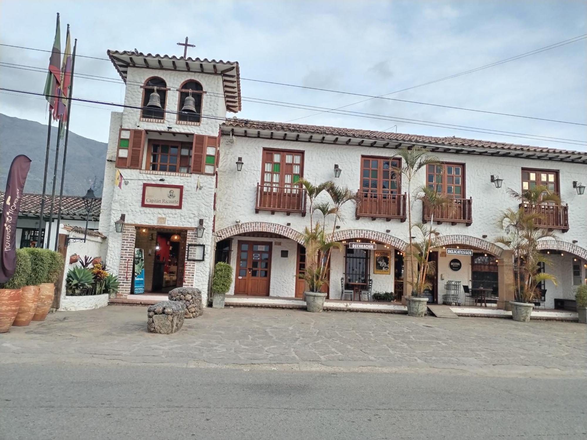 Hotel Capitan Ricaurte Villa de Leyva Kültér fotó