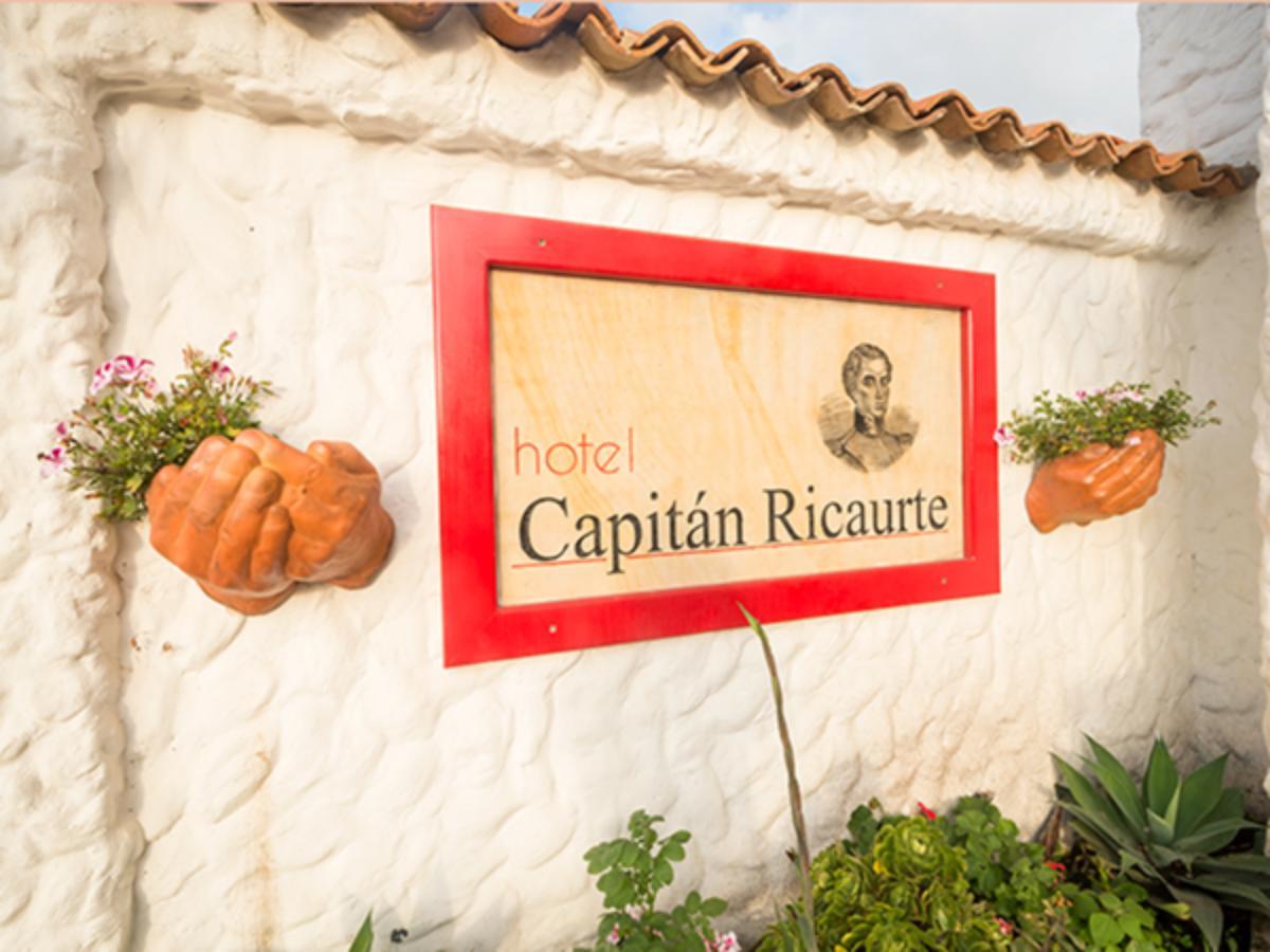 Hotel Capitan Ricaurte Villa de Leyva Kültér fotó